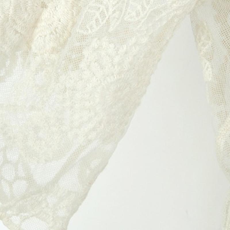 المرأة الصيف الدانتيل مفتوحة ا - مراجعة Kimono Sheer Floral وسعره