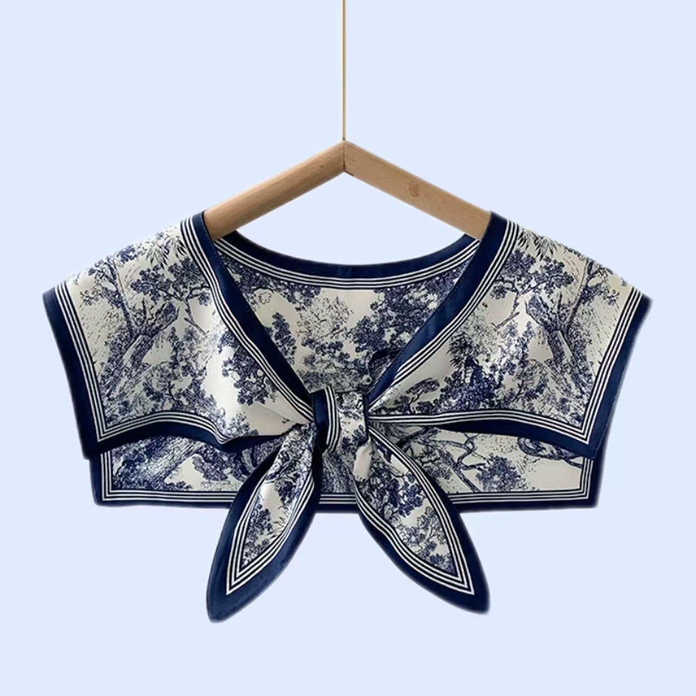 وشاح حريري متعدد الاستخدامات ل - مراجعة Blouse Off Shoulder وسعره