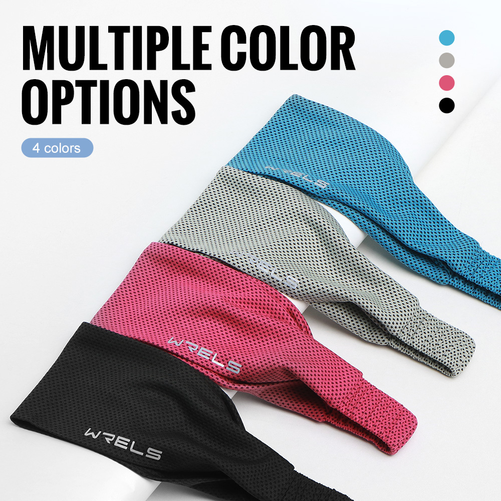 WRELS 4 قطع، عصابة رأس رياضية  - مراجعة Headband Summer Knit وسعره